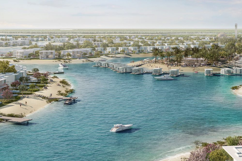 مشروع جزيرة رمحان قبالة سواحل أبوظبي