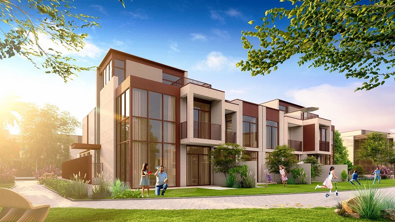 منازل تاون  هاوس للبيع في دبي ضمن مشروع مدن الرنيم 