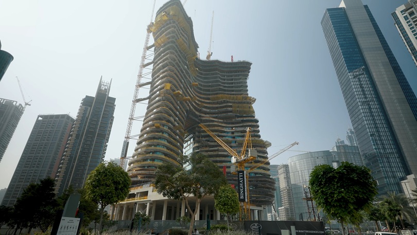 شروع بوغاتي ريزيدنسز من بن غاطي Bugatti Residences by Binghatti في منطقة الخليج التجاري بدبي