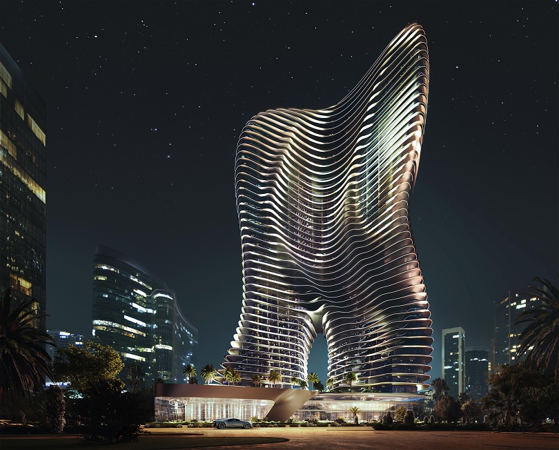 مبنى بوغاتي ريزيدنسز  في دبي يقع في منطقة الخليج التجاري