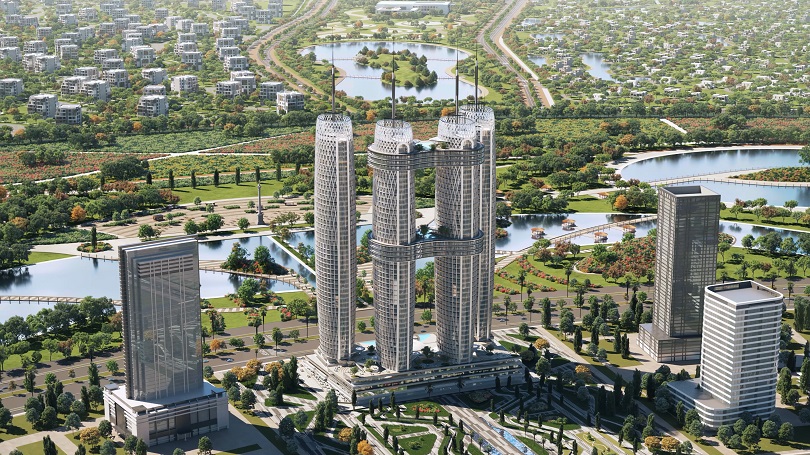 برج تايكون في العاصمة الادارية الجديدة بمصر 