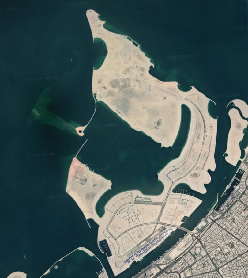 جزر دبي - نخلة ديرة سابقاً