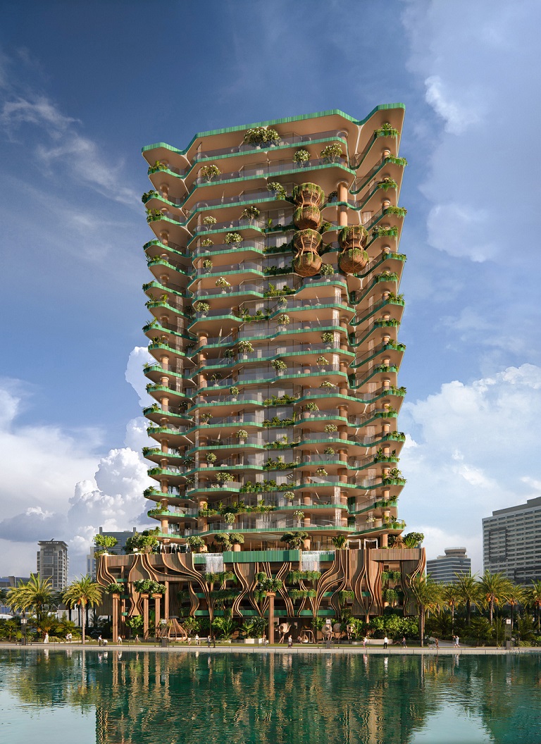 مشروع برج "إيفا" Eywa  في دبي من شركة ر. يفولوشن R.evolution 
