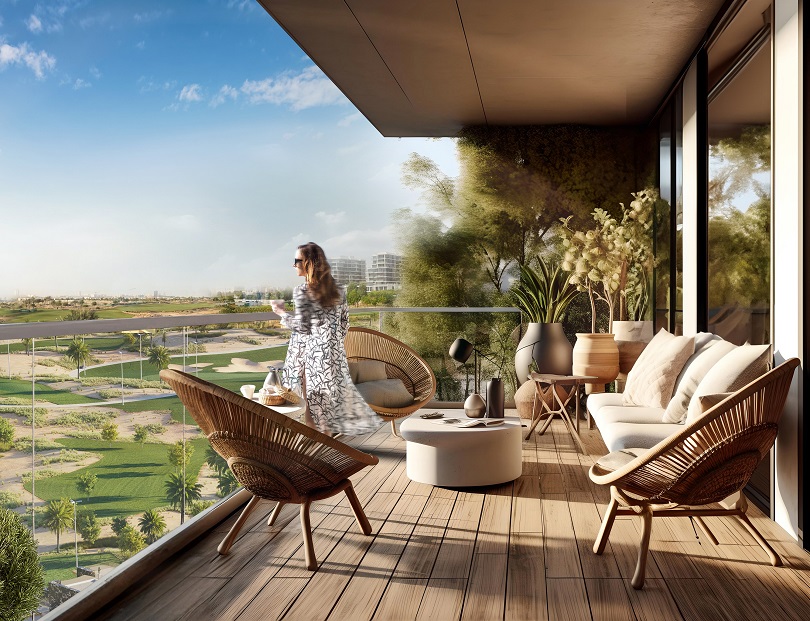 Golf Greens at Damac Hills by Damac Properties 