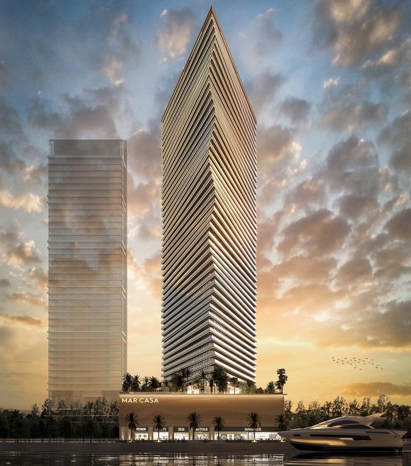 برج ماركاسا في مدينة دبي الملاحية 