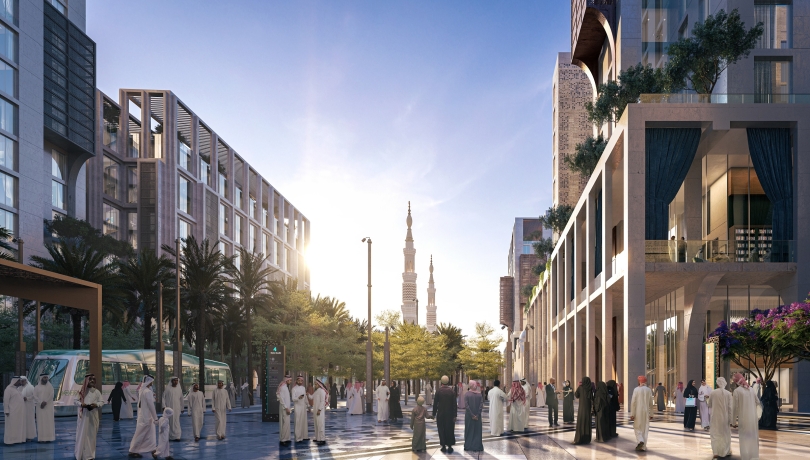 يستهدف رؤى المدينة إنشاء 47 ألف وحدة ضيافة بحلول عام 2030 Photo source : Rua Al Madinah Holding