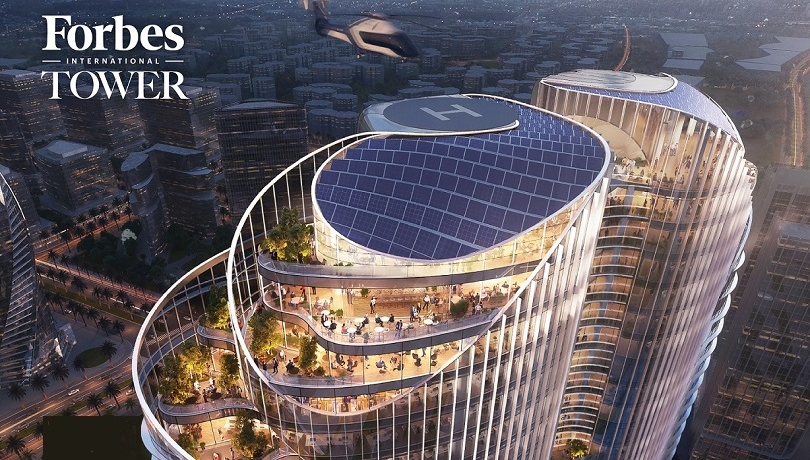 برج فوربس انترناشيونال تاور في العاصمة الادارية الجديدة بمصر Image Credit : Magnom Properties