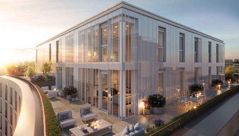 تصميم مشروع "هولاند بارك جيت " Holland Park Gate Image Credit : Lodha UK