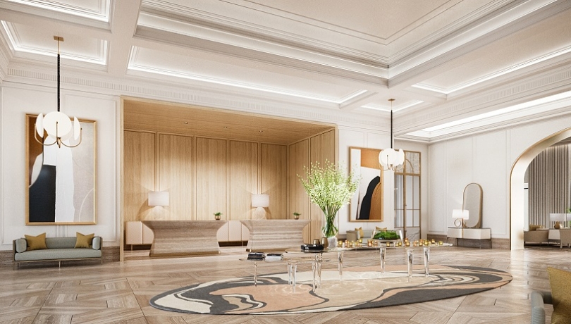منتجع وريزيدنس فورسيزونز اللؤلؤة قطر يضم 161 شقة فندقية فاخرة Image Credit : Four Seasons Resort and Residences at The Pearl-Qatar