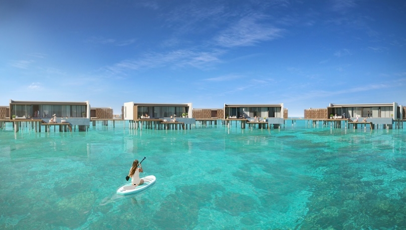 يضم منتجع ماندرين أورينتال بوليدهوفارو ريف 120 فيلا Image Credit : Damac Properties