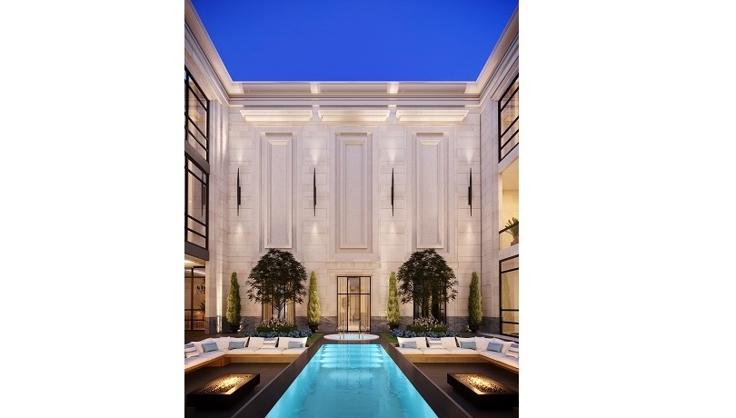 تولت شركة آي ميكر مشروع تصميم فيلا فاخرة في أبوظبي Image Credit : IMaker Group
