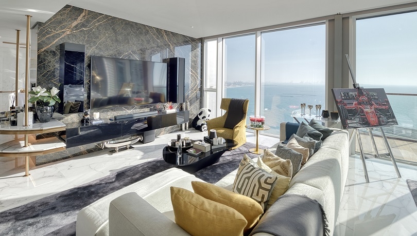 Dubai Bluewaters' penthouse. © B1 Properties