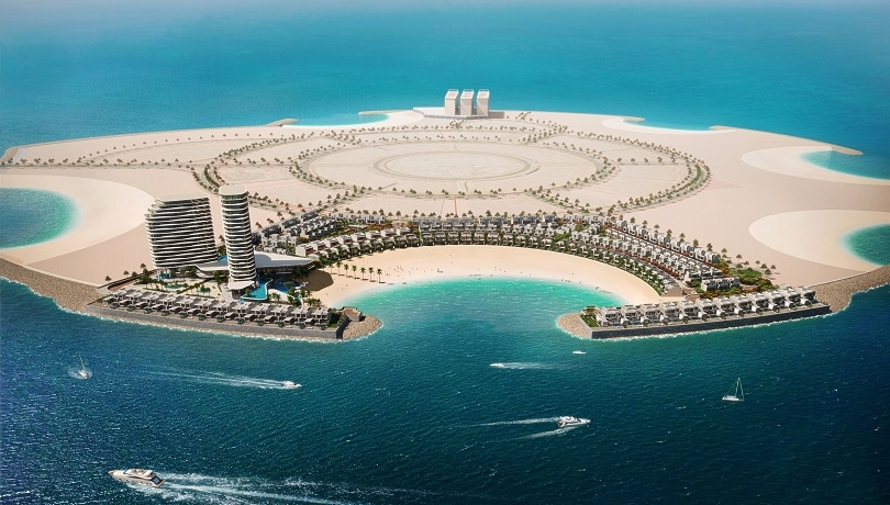 Danah Bay - Al Marjan Island . © Dubai Investments