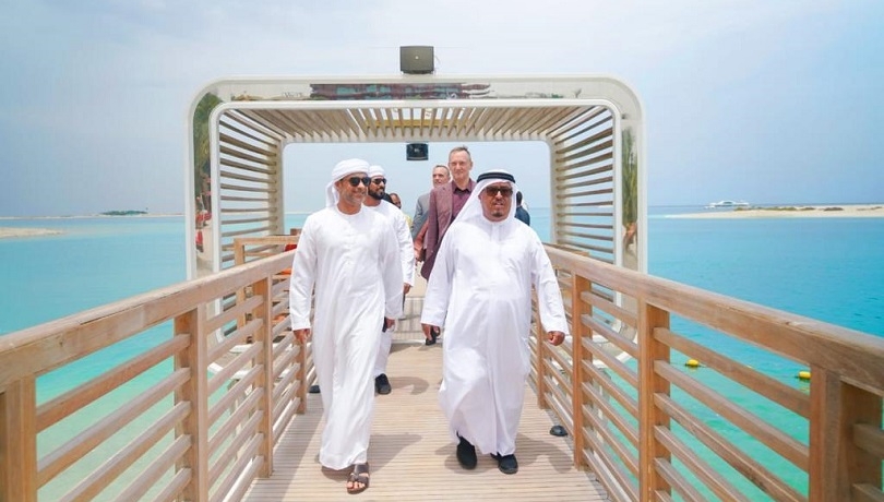 H.E. Lieutenant General Dhahi Khalfan Tamim Visits The Heart Of Europe Island