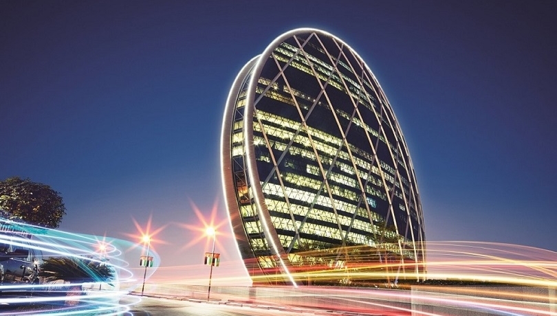 Aldar Headquarters building in Abu Dhabi 