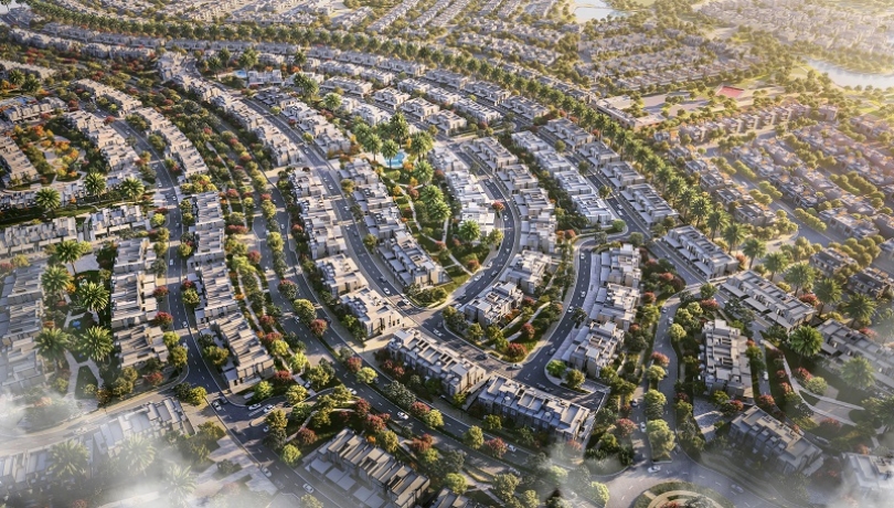 تضم المرحلة الأخيرة من مشروع مدن الرنيم في دبي 192 منزل تاون هاوس Mudon Al Ranim Townhouses in Dubai