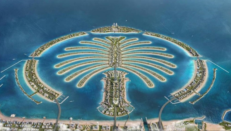 Palm Jebel Ali master plan by Nakheel 
