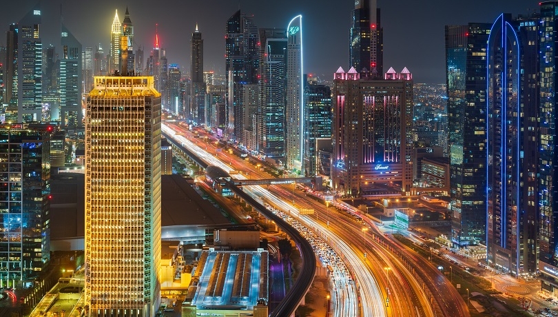Sheikh Zayed Road. © Dubai Media Office 