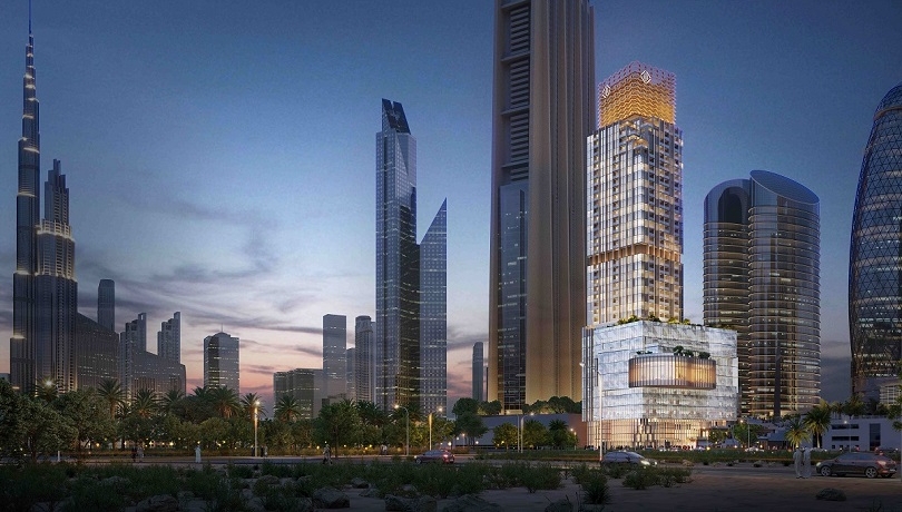 تصميم برج دي آي في سي ليفينج وهو أول مشروع سكني يطوره مركز دبي المالي العالمي DIFC Living