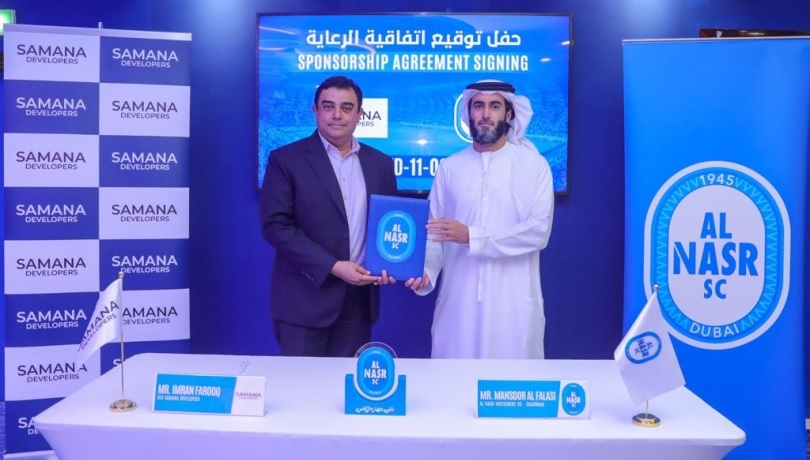 Samana Developers Teams Up With Al-Nasr Sports Club