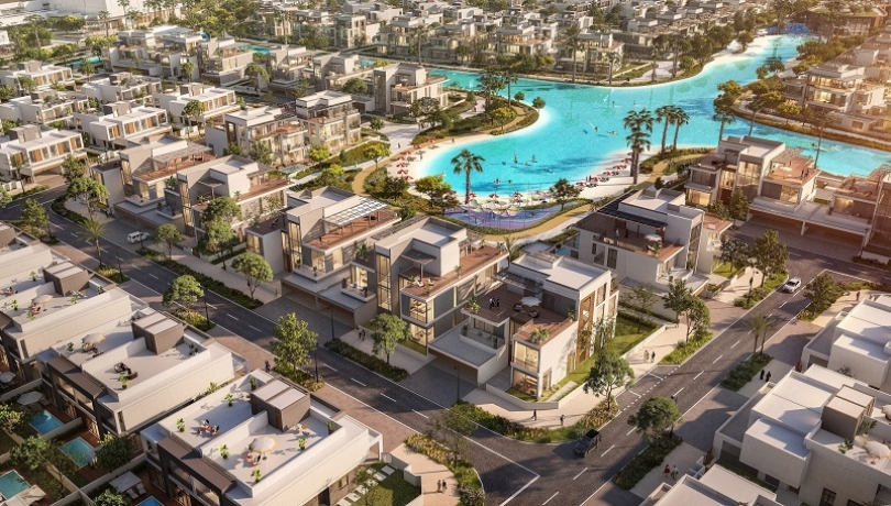 المخطط العام لمشروع خليج الجنوب South Bay at Dubai South