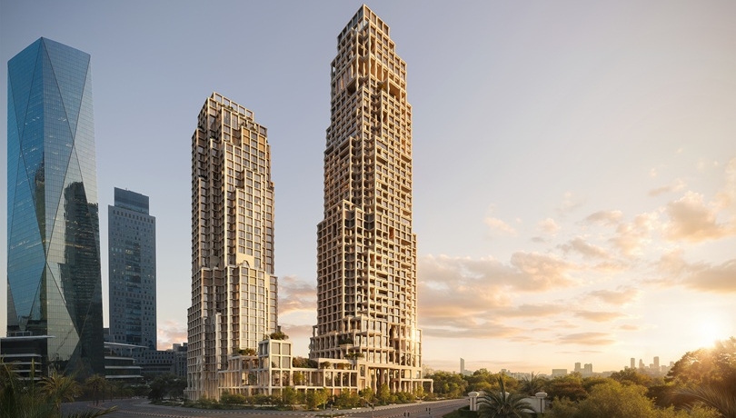 JANU Dubai Hotel & Residences in DIFC by H&H