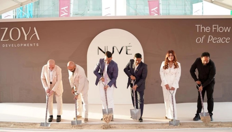 During the launch of Nuvé by Zoya in Dubai Land Residence Complex