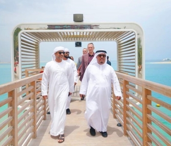 H.E. Lieutenant General Dhahi Khalfan Tamim Visits The Heart Of Europe Island