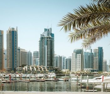 Dubai Marina.  Photo by Denys Gromov . Source : www.pexels.com 