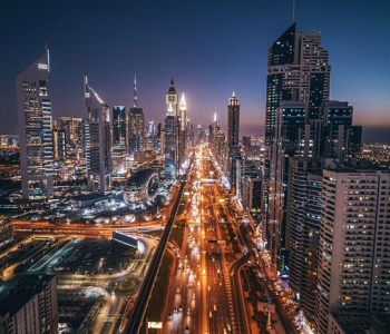 Sheikh Zayed Road. Image Credit : Department of Economy and Tourism in Dubai