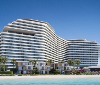 Rendering of W Al Marjan Island