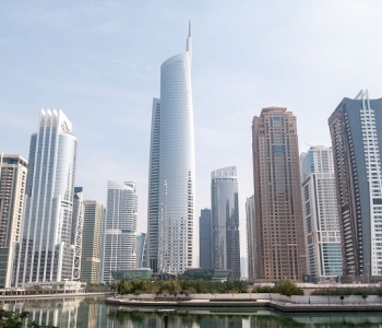 Jumeirah Lake Towers. Image by Jacqueline Schmid from Pixabay