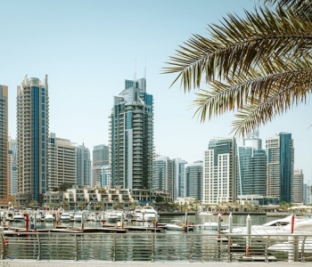 Dubai Marina.  Photo by Denys Gromov . Source : www.pexels.com 